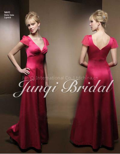 V-neck evening dress PA1034