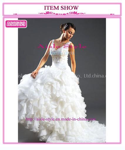 Bridal Dress, Wedding Gown (AS2569)