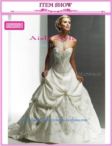 Wedding Dress &Wedding Gown---Asc075