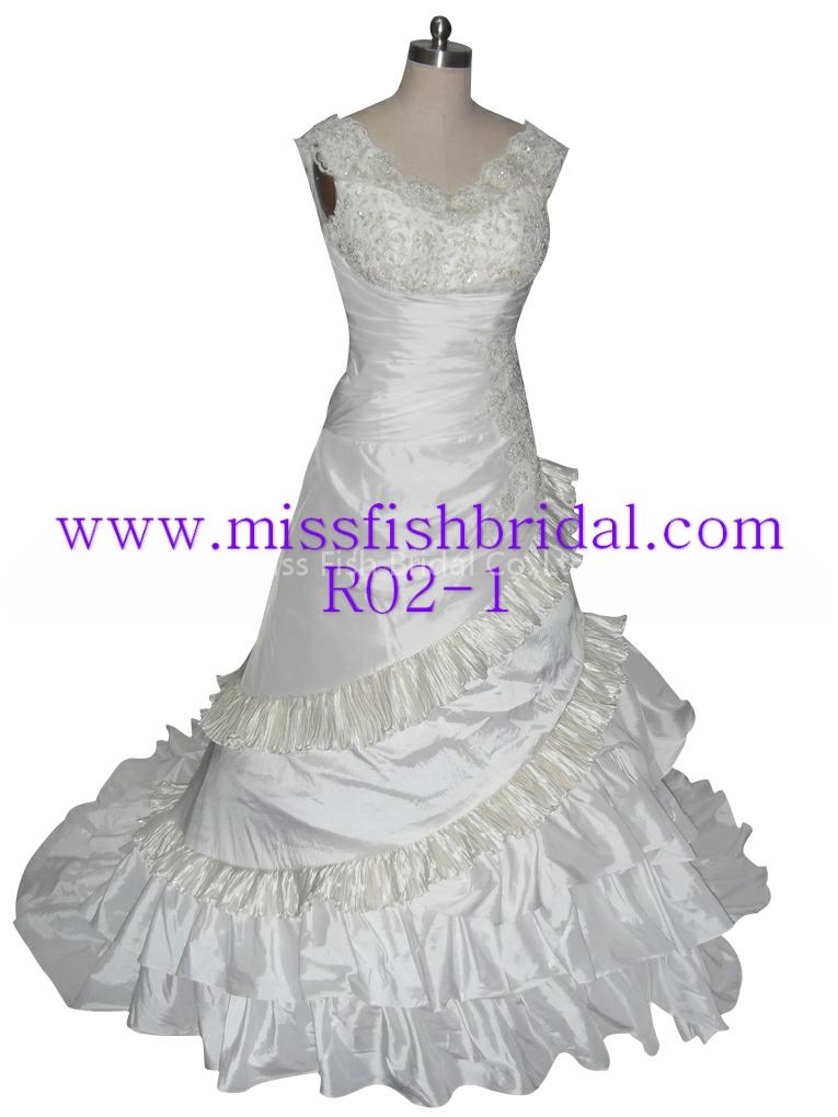 beaded wedding dress