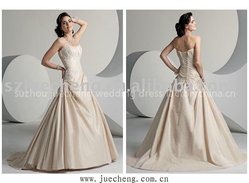 embroidered wedding dress