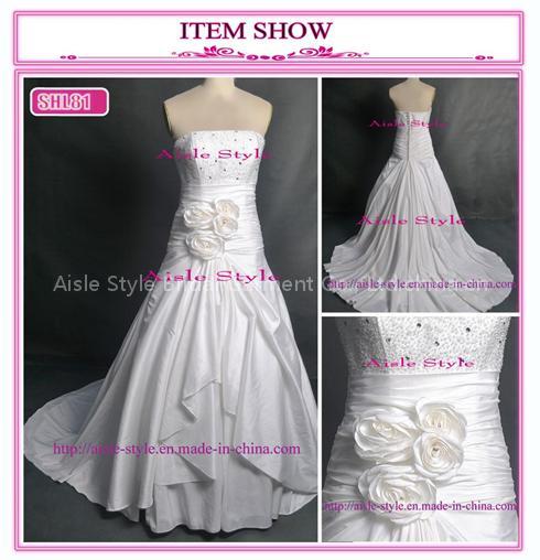 Wedding Dress, Bridal Gown (SHL181)