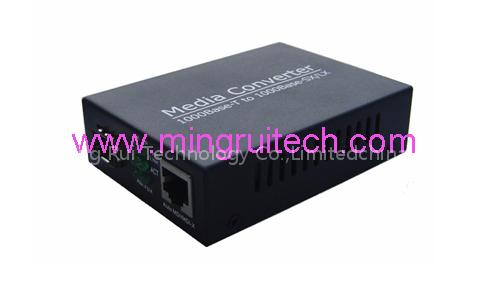 1000T to SFP Fiber Media Converter
