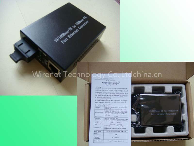 Media converter 10/100M
