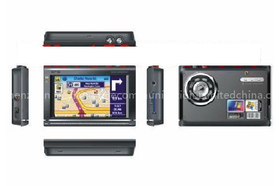 4.3" GPS navigation with bluetooth