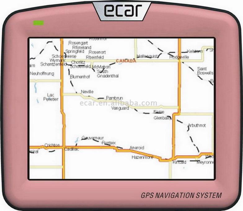 Portable 3.5 Car GPS Navigation System