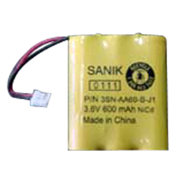 NiCd AA 600mAh 3.6V Battery