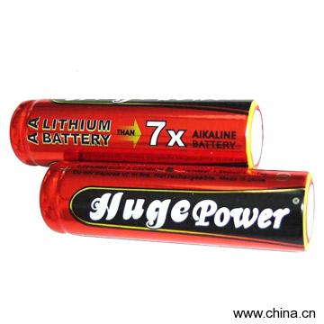 FR6 Lithium Iron Disulphide Battery
