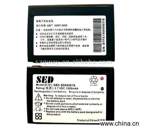 Battery for HTC Canary