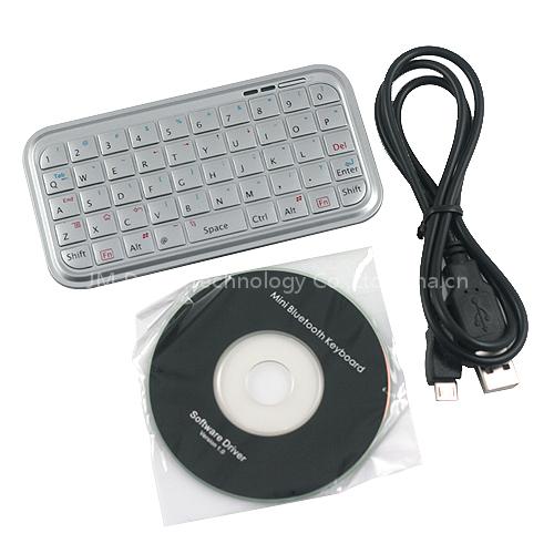 Mini bluetooth keyboard ( Silver )