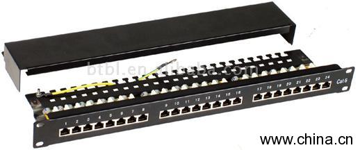 24-Port STP C6 Patch Panel