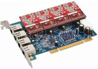 Asterisk card with 4 FXO module