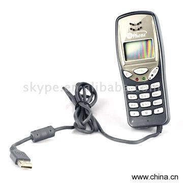 USB Handset with LCD