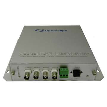 Digital Video-Audio Fiber Optical Multiplexer