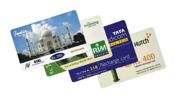 India Prepaid Calling Scratch Cards