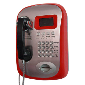 Public IC Card Telephone / Payphone Housing