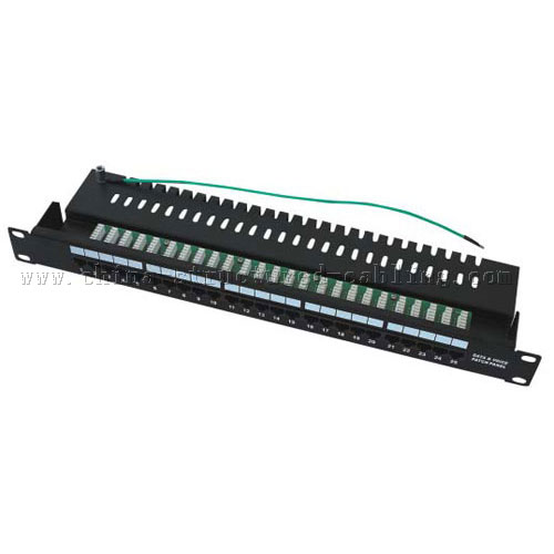 CAT3 25 ports voice patch panel
