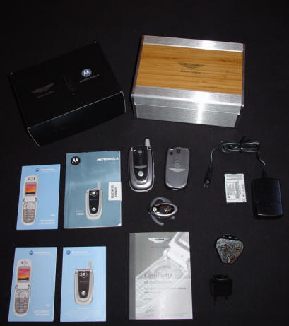 United States Motorola V600 Aston
