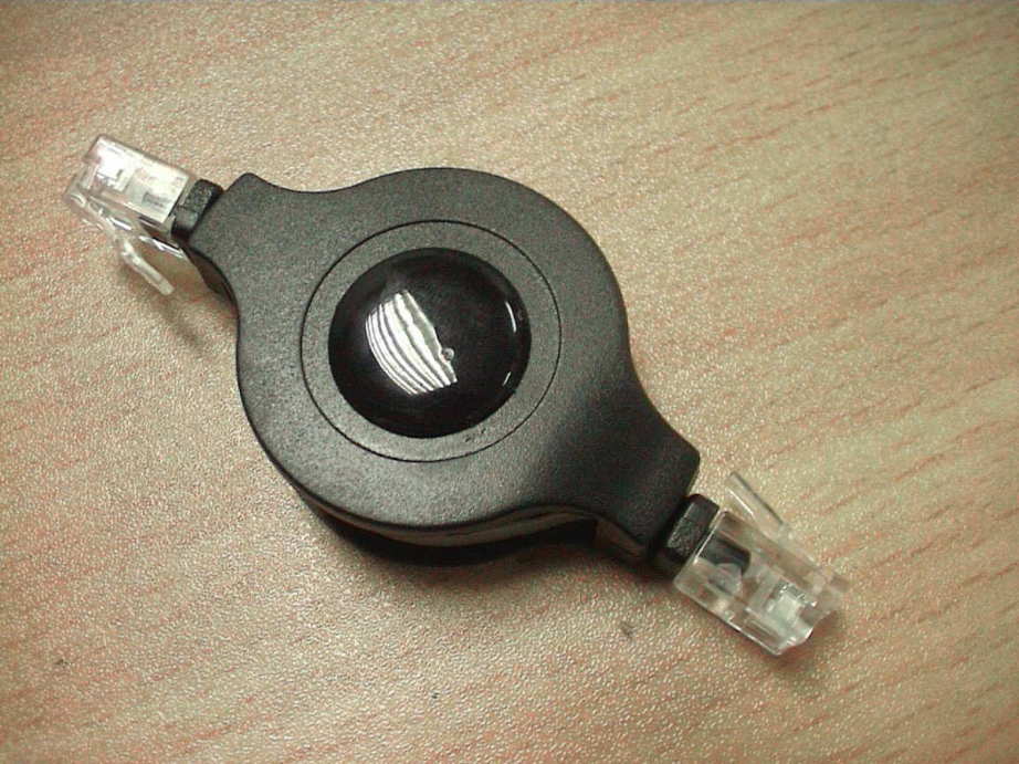 China (Mainland) Rj-11 Retractable Telephone Cable