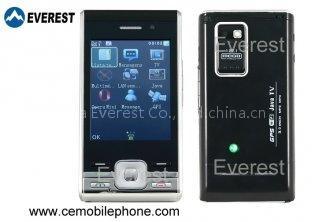 GPS Tracking Mobile Phone WiFi TV dual sim mobile phone Everest F029