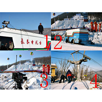 Mobile Live-Broadcast Vehicle (Application of Product 6)