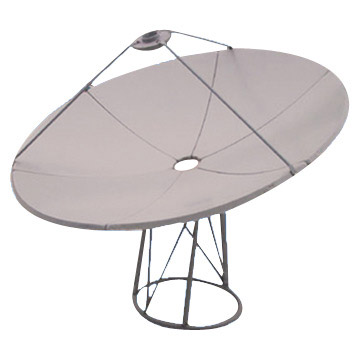 Discal Bottom Type Satellite Antenna