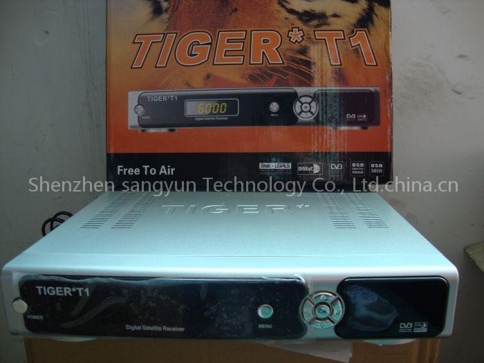 TIGER T1 digital satellite receiver DVB-S FTA TUNER Digital tv RECEIVER TIGER T1 Digital satellite TV receiver TIGER T1 Digital set top box