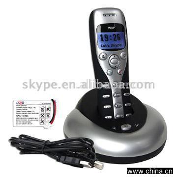 Wireless USB Skype Phone(Radio Range : 30M)