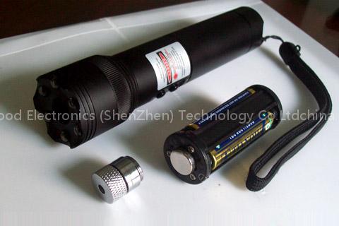 Laser pointer+LED+starry