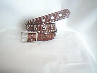 Leather belt