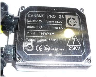 HID Xenon Light Canbus Ballast Canbus Pro G3