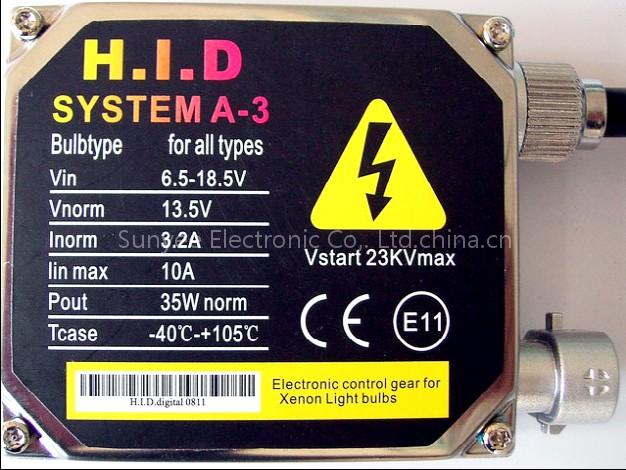 12V 35W Car HID ballast