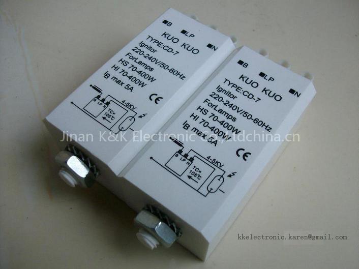 Ignitor For HPSV And Metal Halide Lamps Z1000M