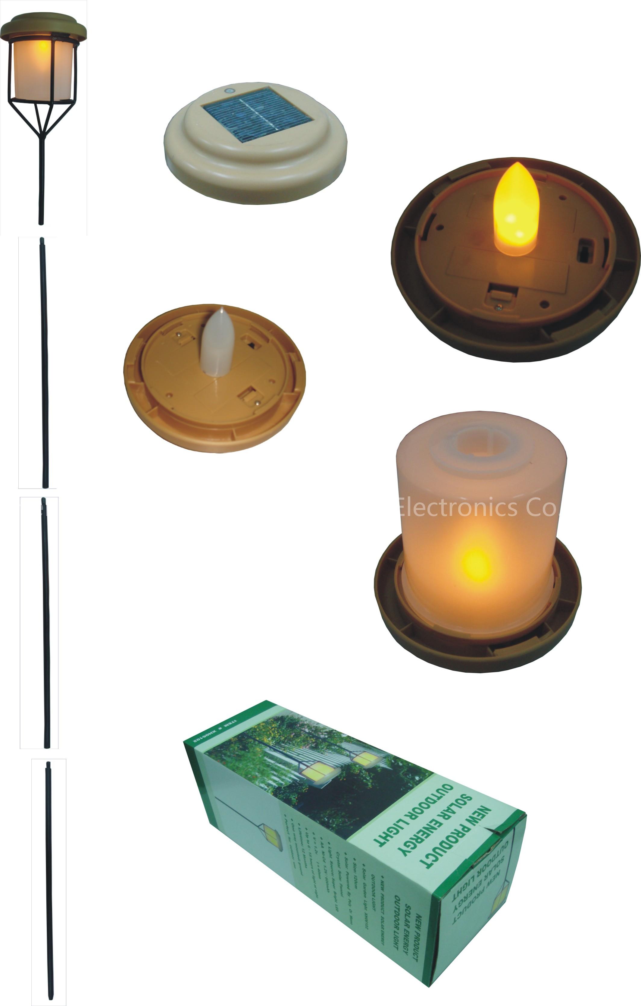 Solar Bamboo Torch Light