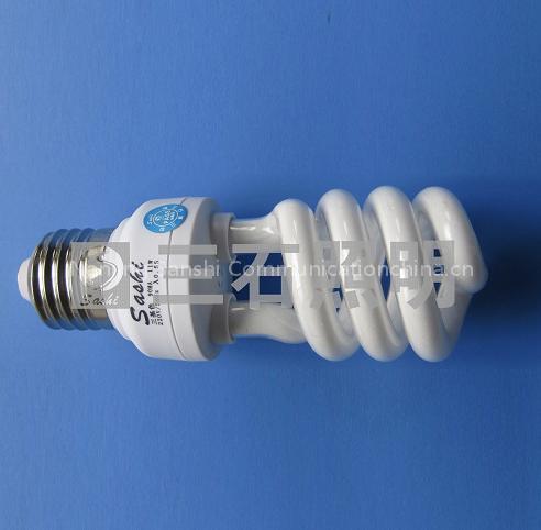 11W half spiral energy saving light
