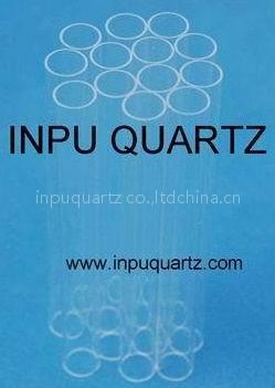 clear quartz glass tube