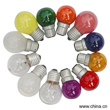Color Incandescent Bulbs