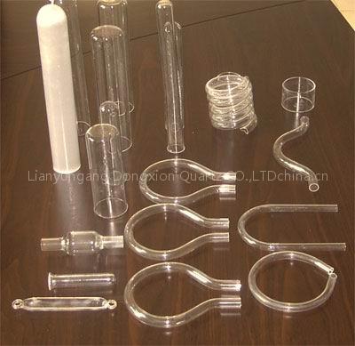 processed quartz tube