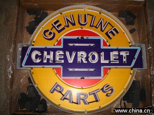 Chevrolet Metal neon sign