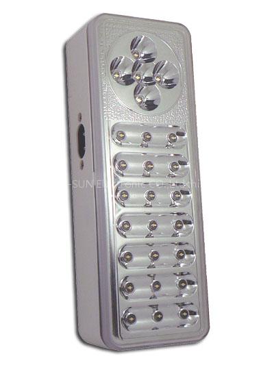 Rechargeable LED emergency light