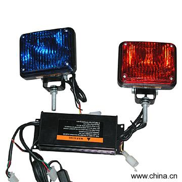 Motorcycle Front Warning Light