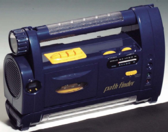 Hong Kong Rechargeable Lantern With Cassette Player And Radio