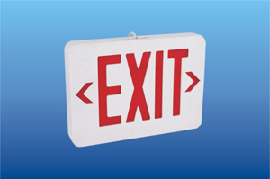 China (Mainland) Exit Light