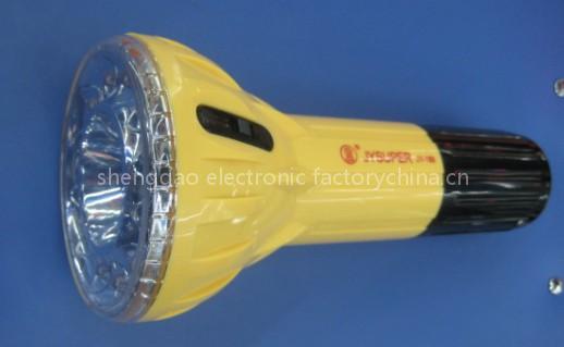LED Rechargeable Emergency flashlight AC/DC