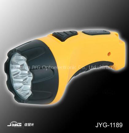 7PCS LED Rechargeable Plastic Flashlight