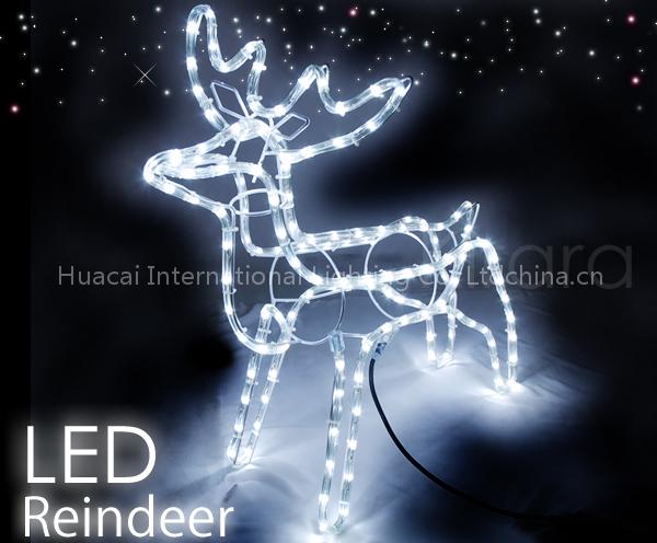 LED motif light, 3D deer lights