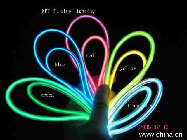 electroluminescent wire