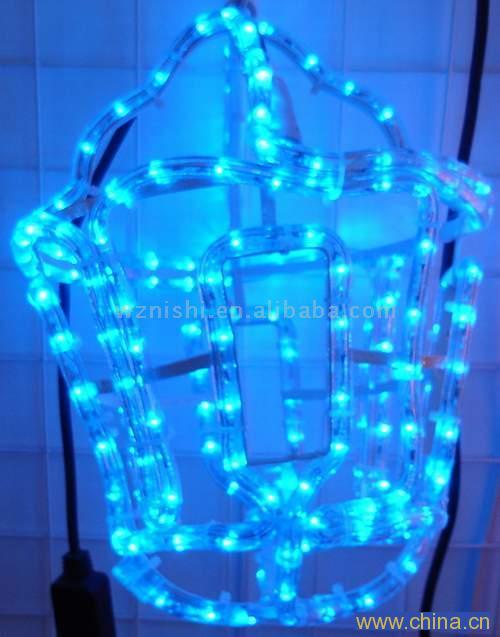 LED Rope Light Sculpture