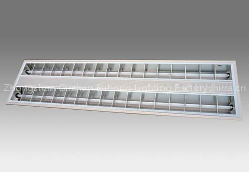 Grille ceilling fixture (grille lamp, louver fixture, T5 grille light)