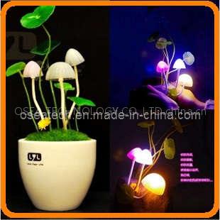 Mushroom LED Night Light, LED Sensor Light for Avatar